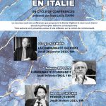 Cycle de conférences: Philosophies en Italie